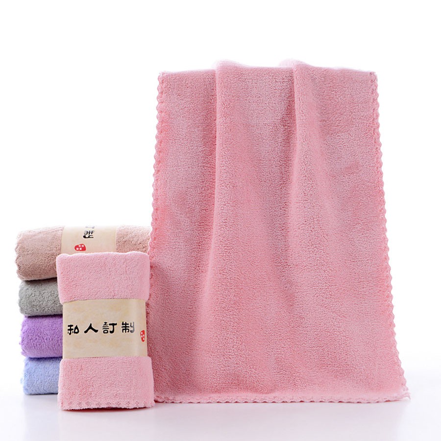 Combo 5 Khăn Mặt Cotton Cao Cấp Xuất Hàn 30*50cm