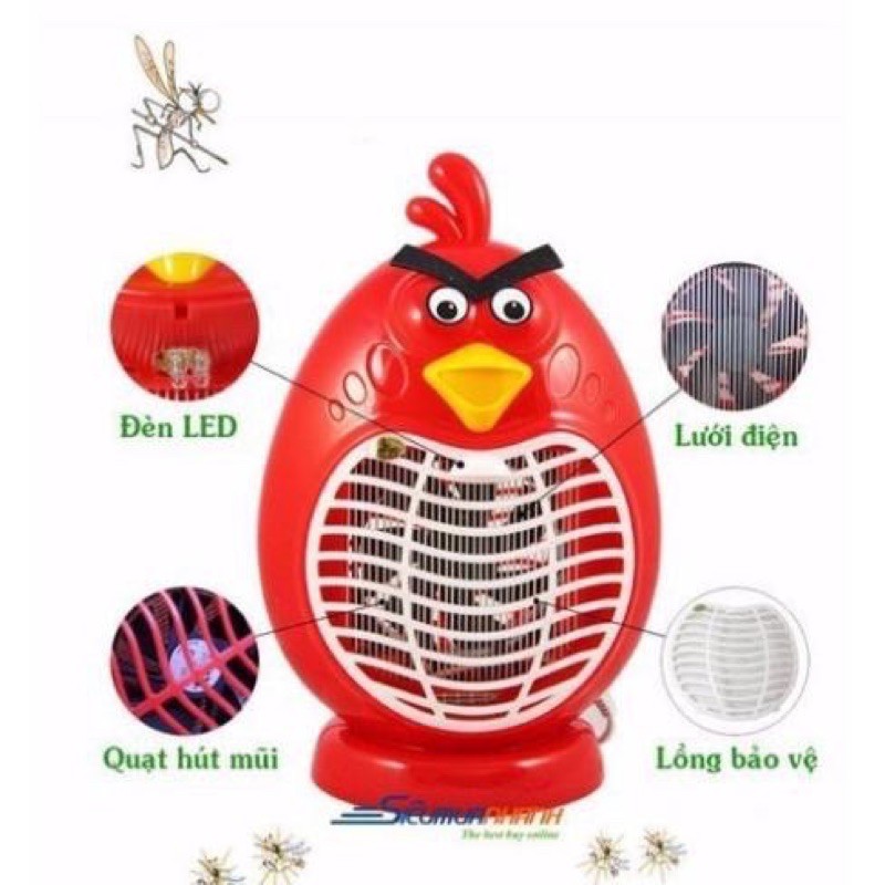 Đèn Bắt Muỗi Hình Thú + Đèn Led| - Đèn Muỗi Hình Thú