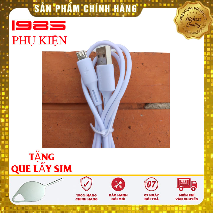 Cáp Sạc Nhanh Wekome Cho Samsung Vivo Realme Xiaomi Nokia Oppo Chính Hãng Chui Micro USB