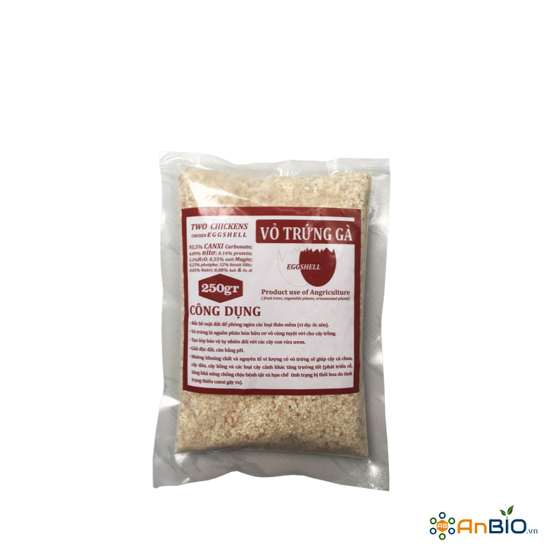 [HCM]VỎ TRỨNG GÀ Gói 250g - B3.1017