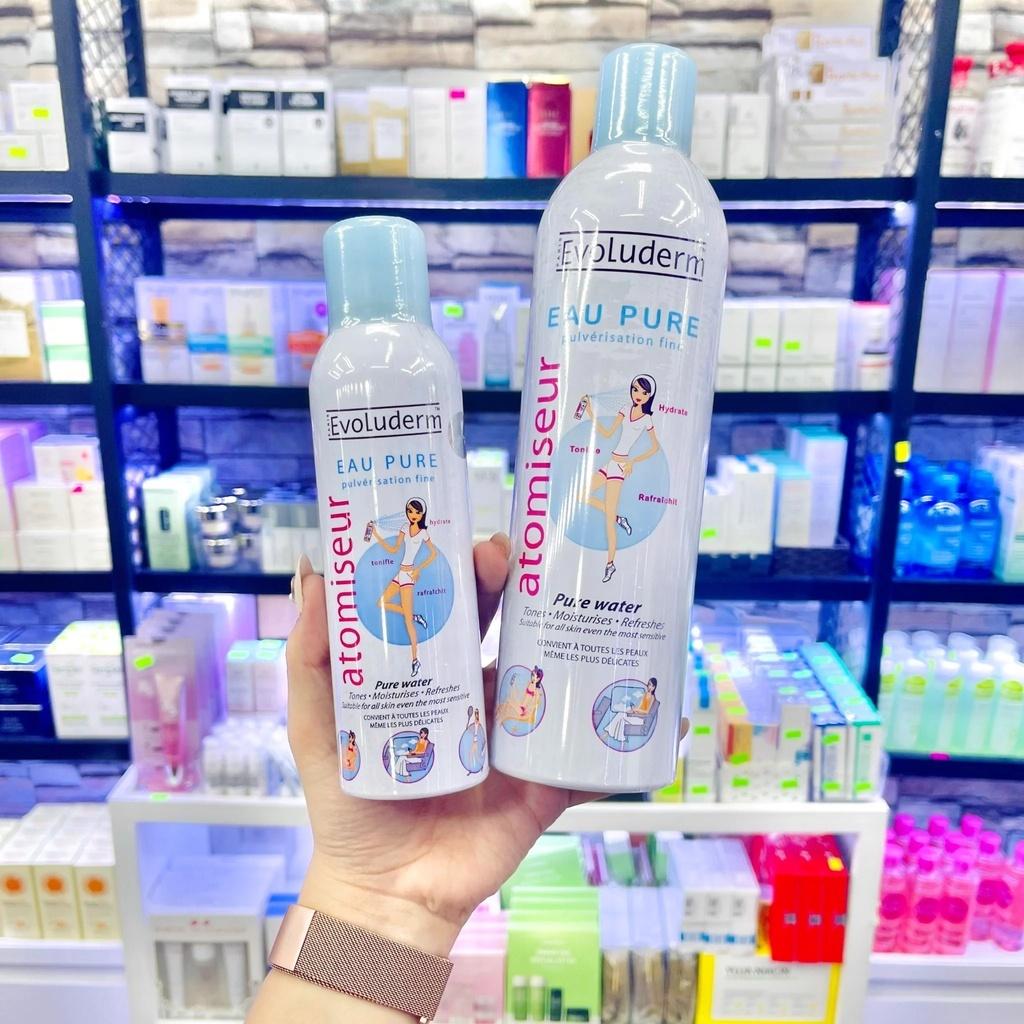 Xịt khoáng Evoluderm Atomiseur Eau Pure (150ml - 400ML)