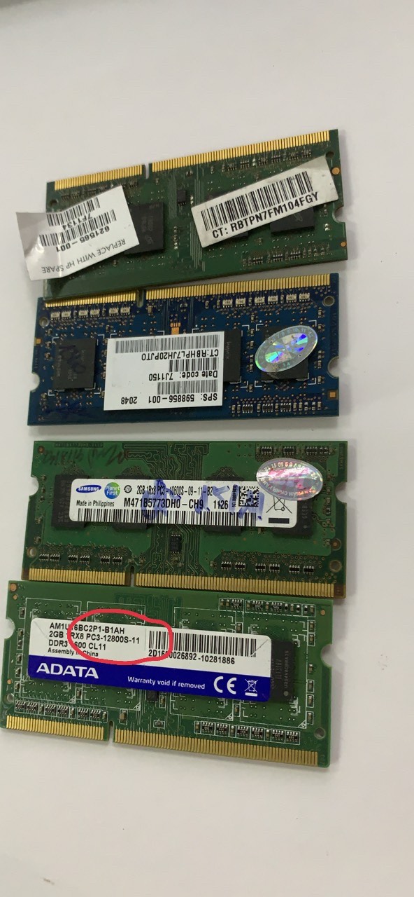 ram3 laptop 2gb buss 1333/ 1060 / 1600