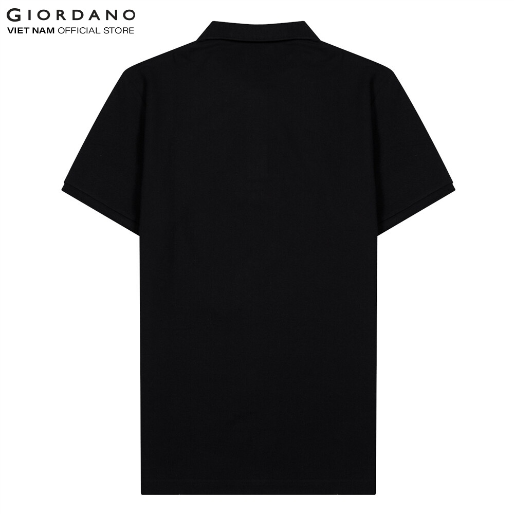 GIORDANO Áo Thun Nam Có Cổ Trơn Polo 01012018