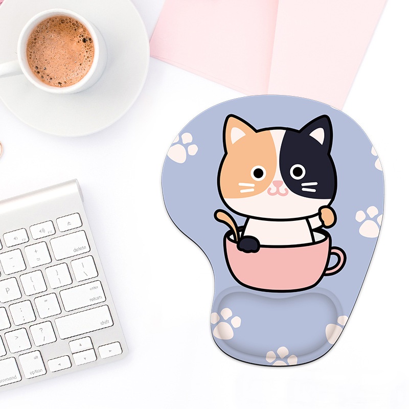 Miếng Lót Chuột Dễ Thương Có Đệm Kê Cổ Tay