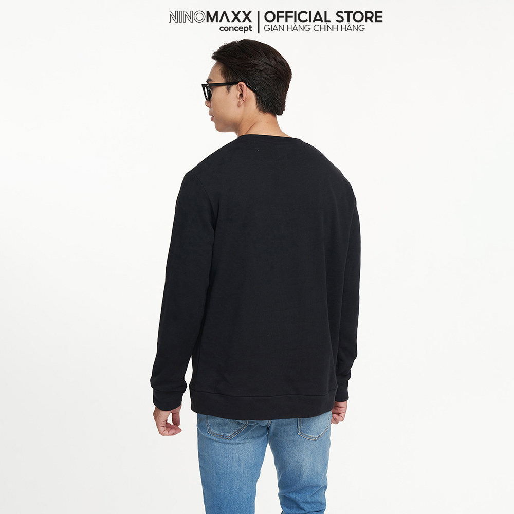 [CÒN SIZE M] Áo hoodies Basic Nam chất liệu cotton pha polyester NINOMAXX  2208029