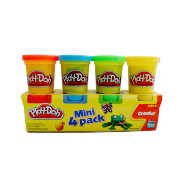 Bộ bột nặn Play doh 4 màu mini 23241 (224g)