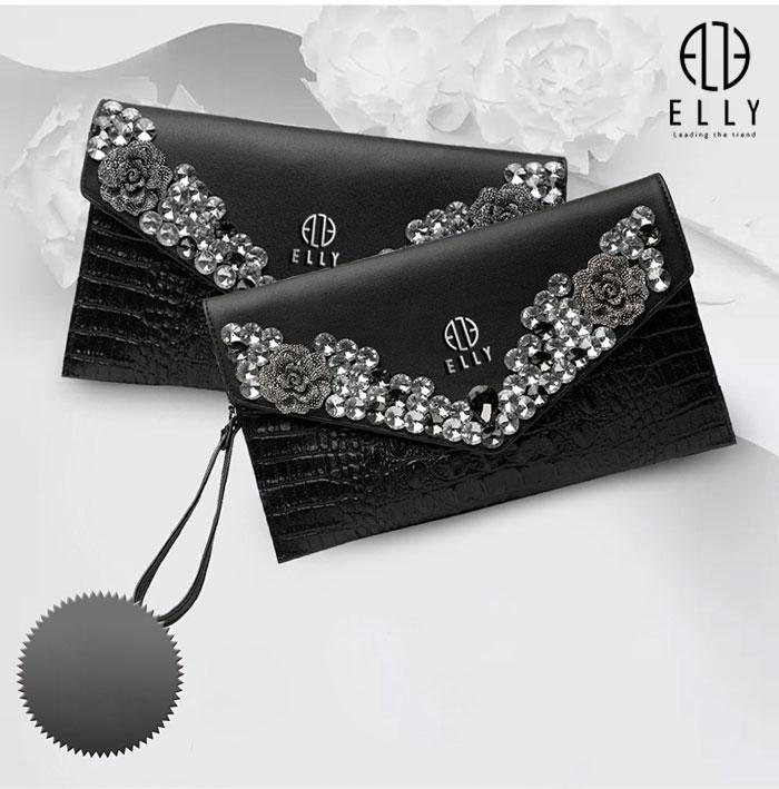Túi clutch nữ cao cấp da thật ELLY – EC40