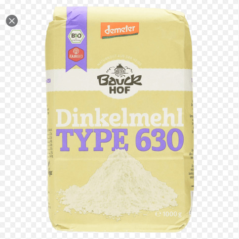 Bột lúa mạch cổ đại hữu cơ demeter Type 630 Bauckhof.