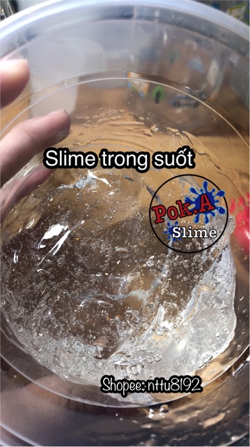 Slime Activator (dung dịch làm đông slime)