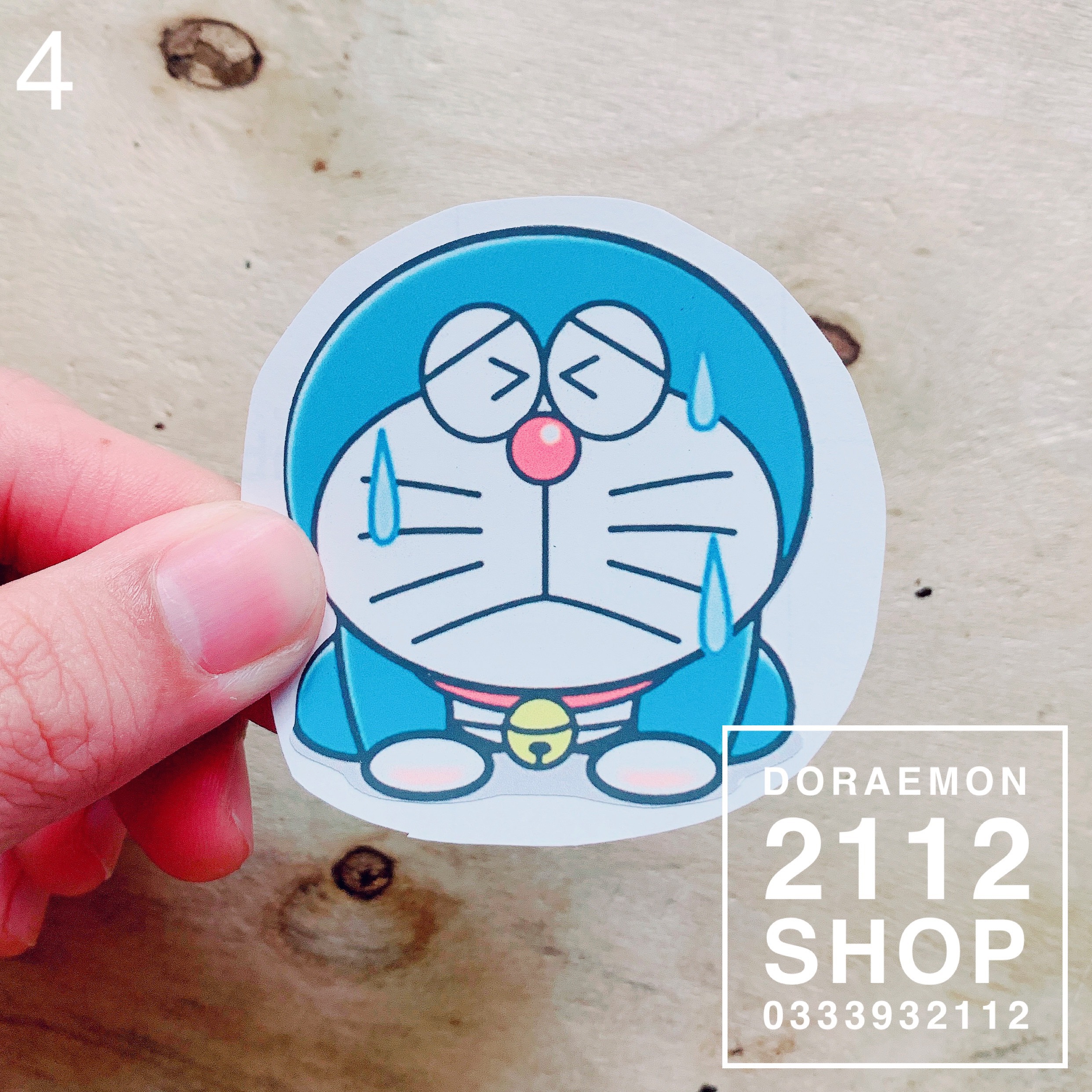 Sticker dán áo - Hình dán ủi áo Doraemon - Tem ủi áo Doraemon (nhiều mẫu)