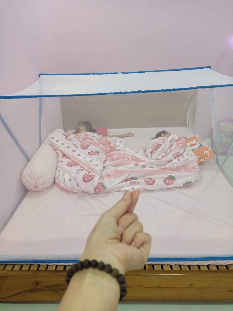 Mosquito Net sleeping stowed-stowed smart-mosquito net bed folding smart-sleep monitor reverse smart-warranty 12 months