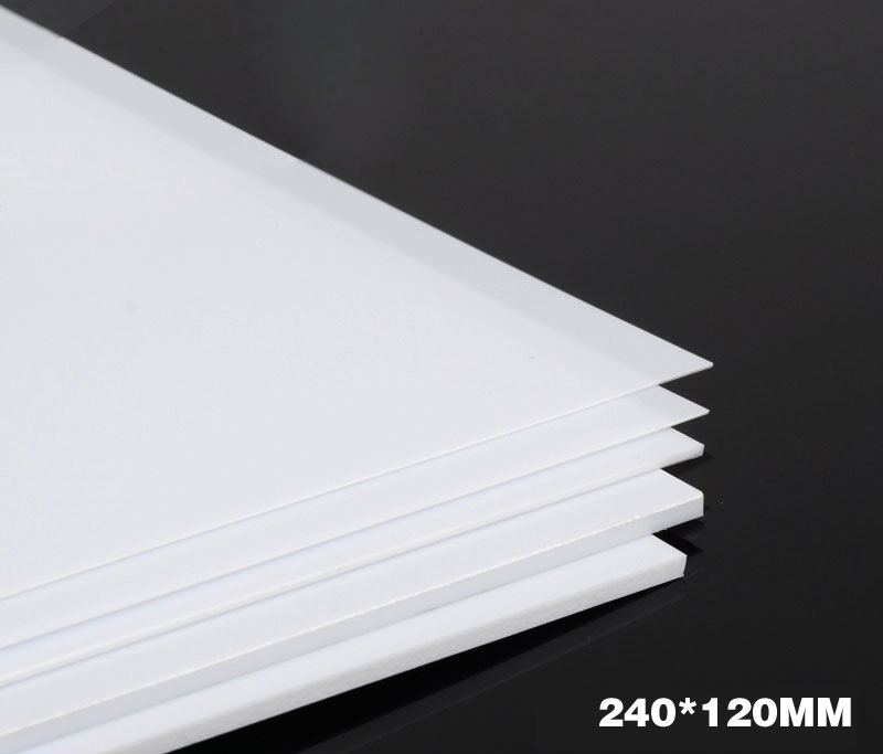 Dụng cụ mod - Tấm pla plate ABS màu trắng (240mm x 120mm)