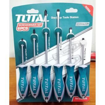 Bộ tuốc nơ vít (tô vít) 6 chi tiết Total THT250606