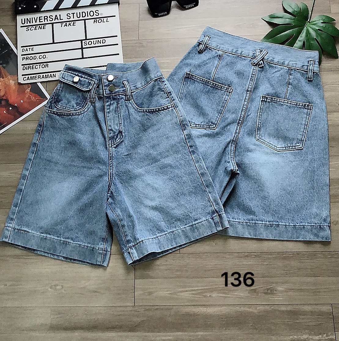 quần short jeans nữ có size lớn từ 26 đến 35