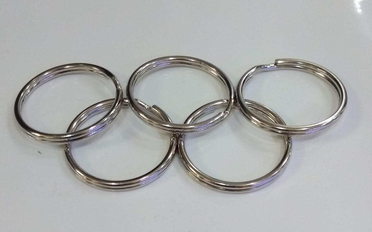 [HCM]Vòng Móc Chìa Khóa Thép 25mm (10 Cái)
