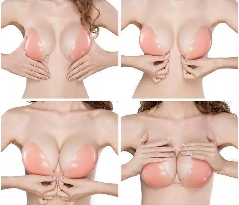 Áo lót dán silicon nâng ngực cài trước