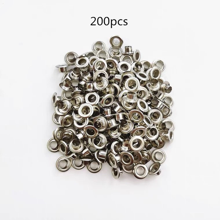 Kìm bấm khoen tặng kèm khoen, Kềm bấm khoen 4.5mm trên đồ da, vải canvas, thắt lưng tiện dụng