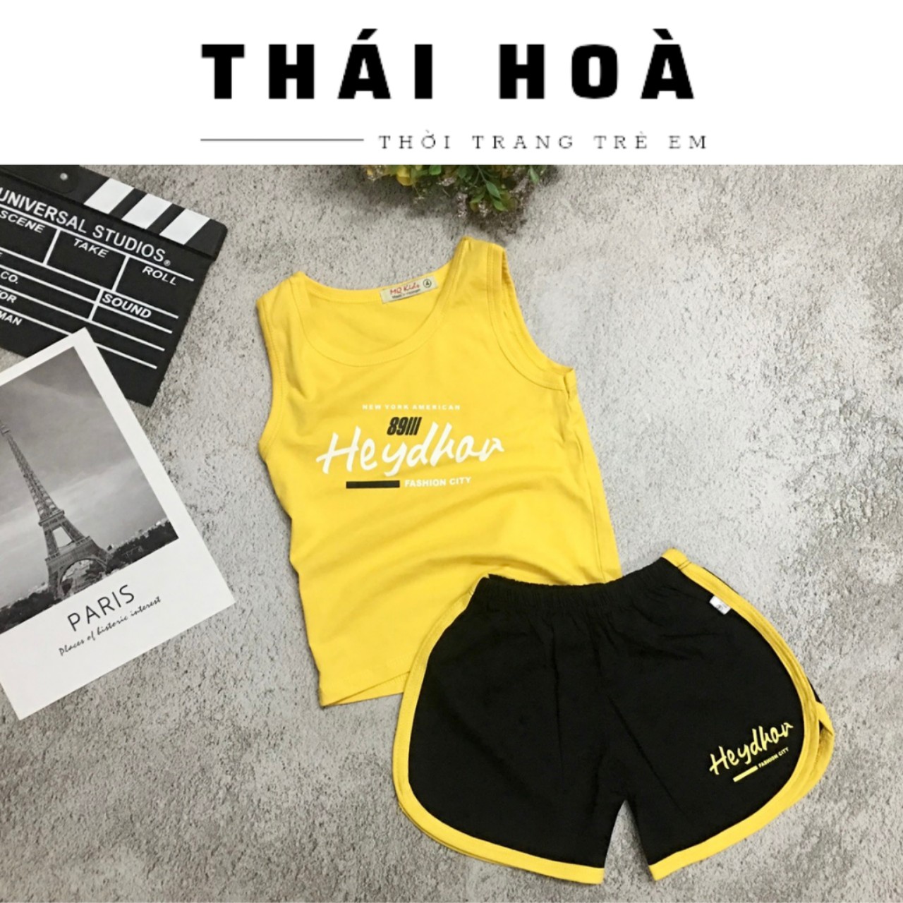 bộ ba lỗ cho bé trai 7-20kg