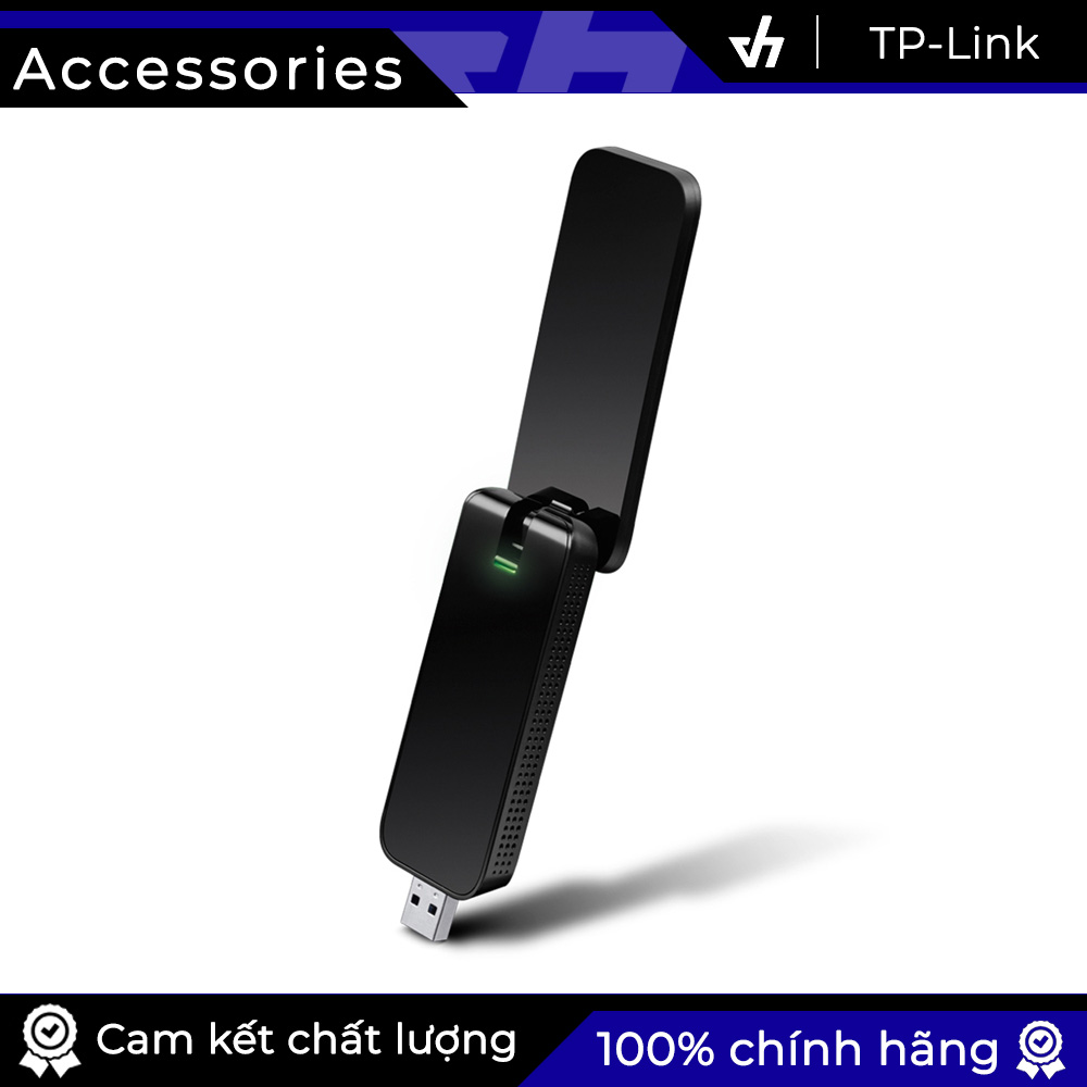 USB thu wifi 2 băng tần TPLink T4U (Đen)