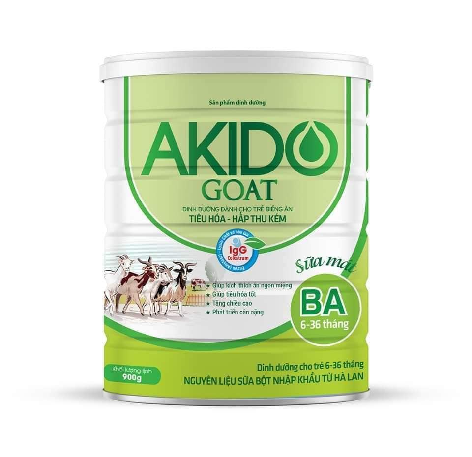 Sữa bột AKIDO BA 900 gr