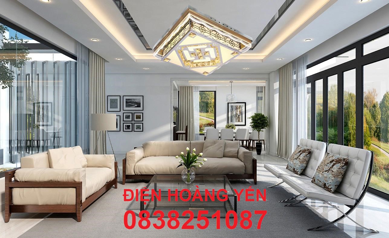 Đèn mâm LED ốp trần hiện đại NC064