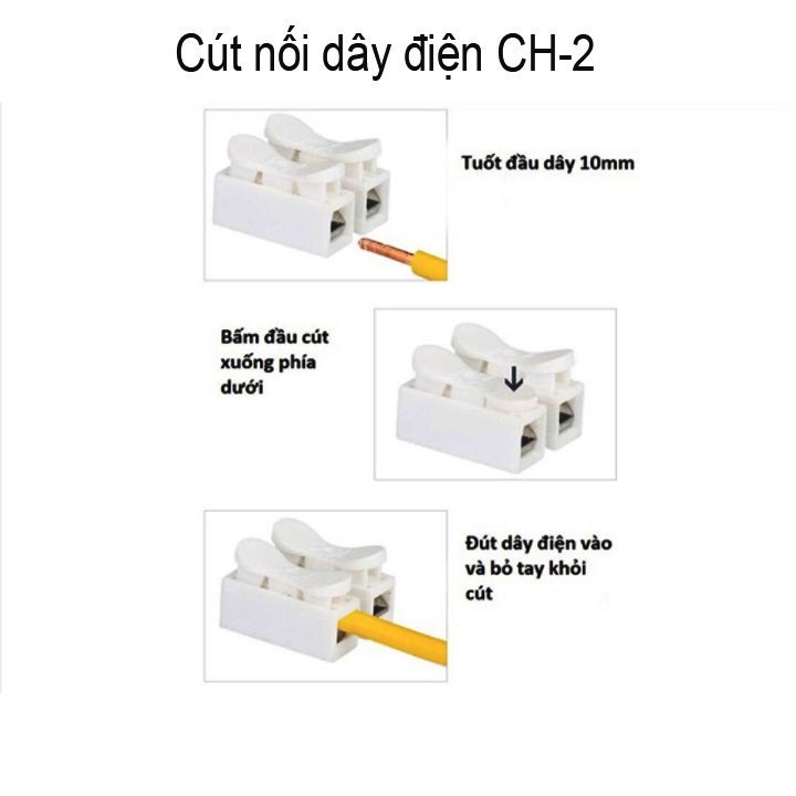 50 chiếc cút nối dây điện CH2