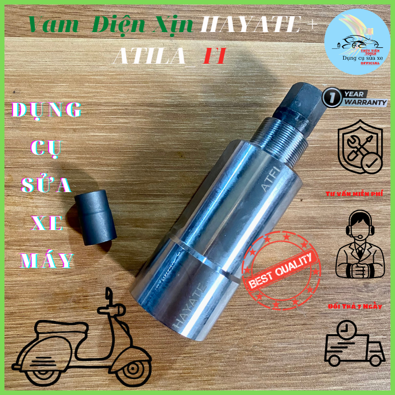 Cảo vô lăng vam mâm điện xe máy hayate & atila fi