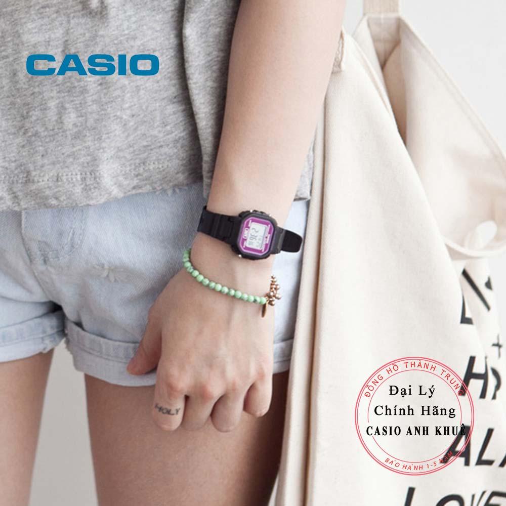 Casio La-20Wh-4Adf Women's Electronic Watch with Plastic Strap
