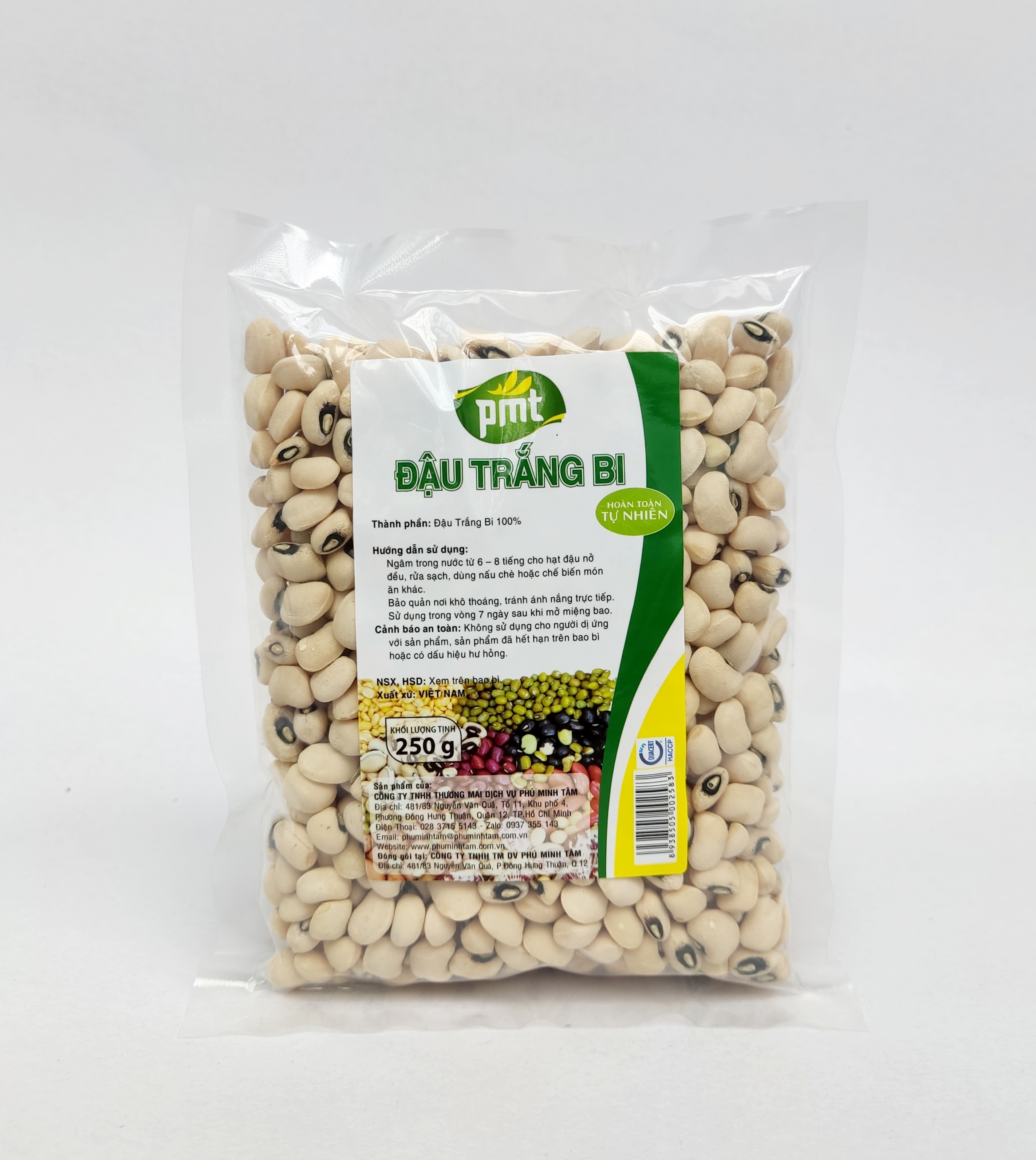 ĐẬU TRẮNG BI PMT 250G