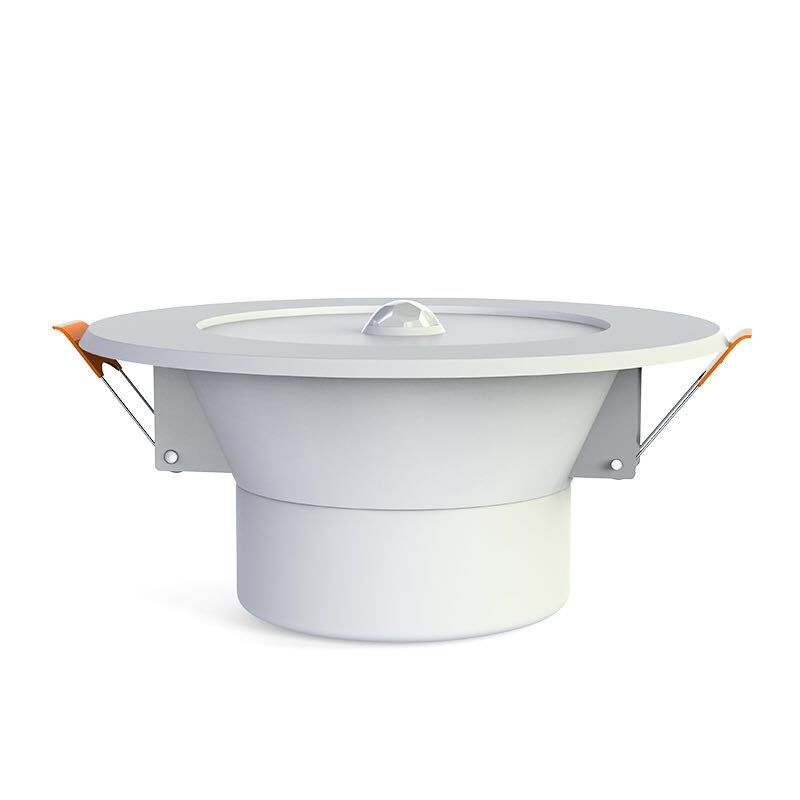 Embedded microwave radar induction ceiling hole lamp corridor corridor sound and light control human body infrared induction downlight led