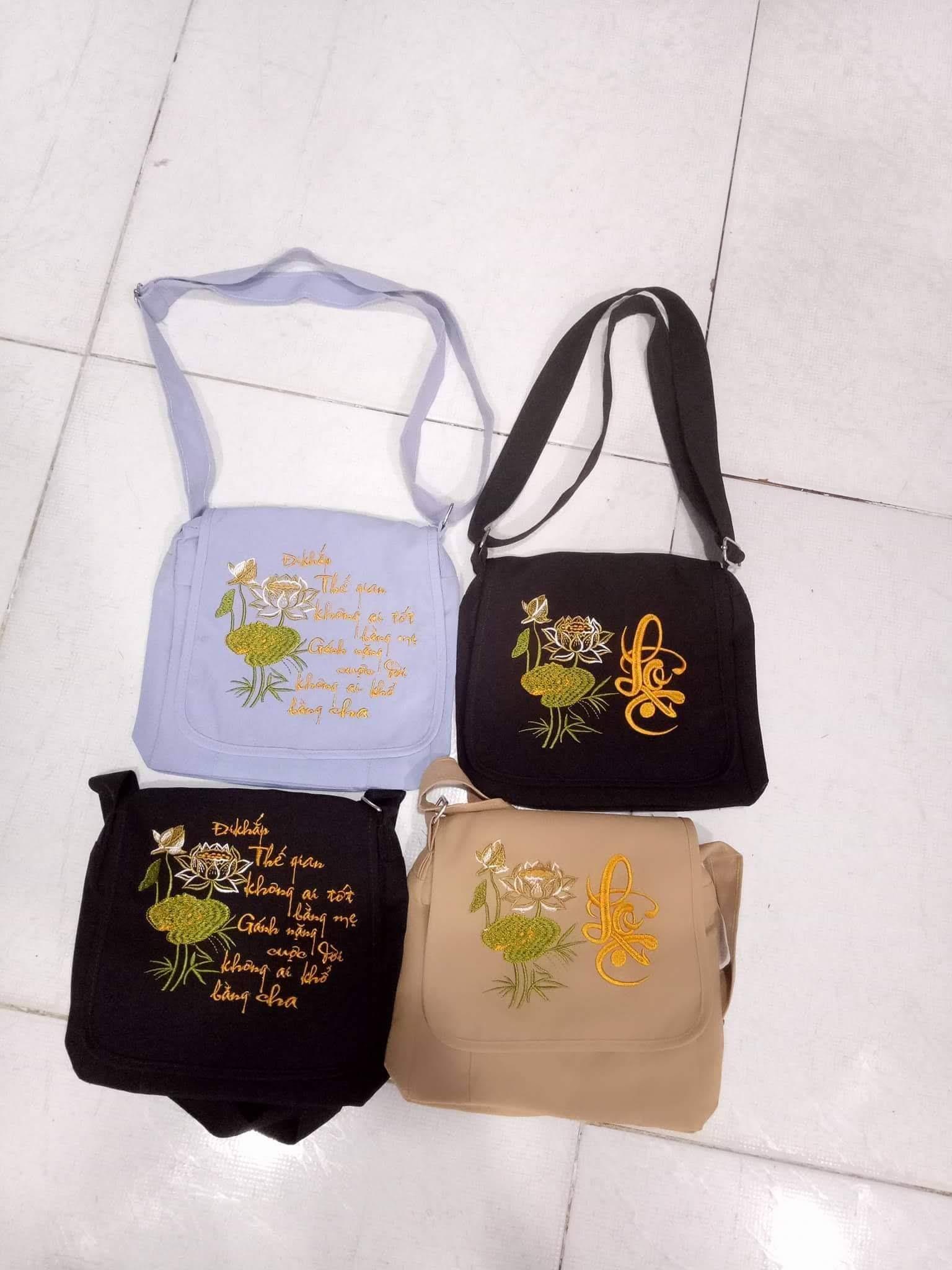 [HCM]Túi đi chùa đeo chéo 20*23cm