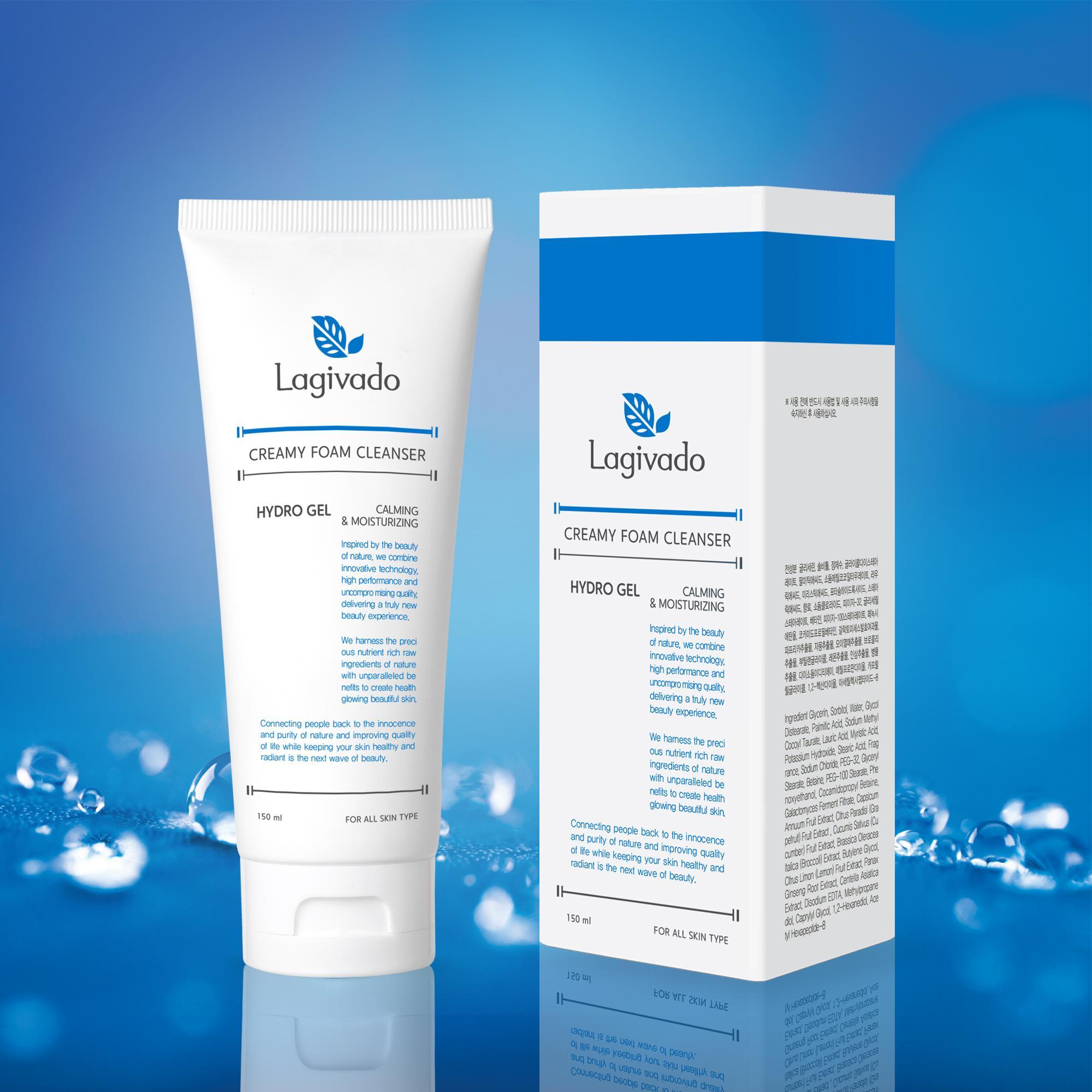 Sữa rửa mặt - Lagivado Creamy Foam Cleanser - 150ml