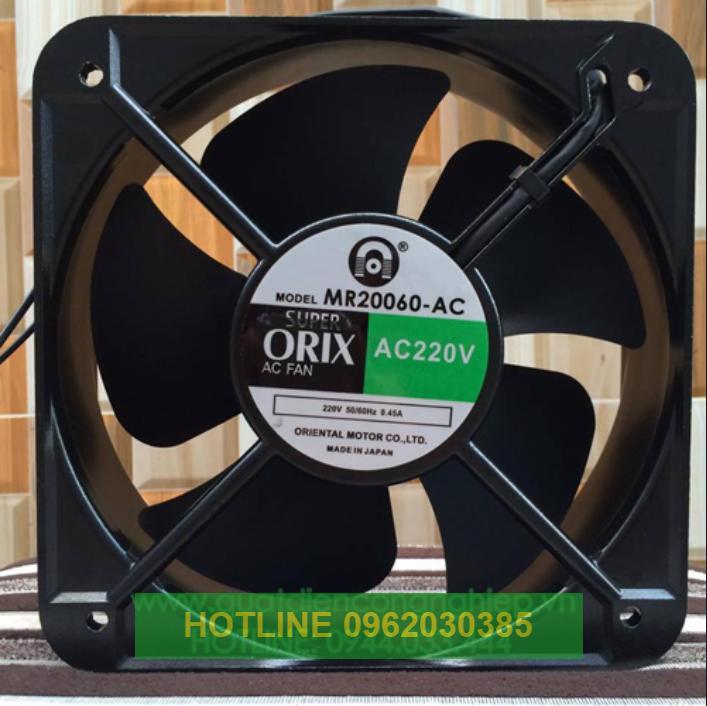 Quạt thông gió siêu mạnh - Quạt thông gió Orix nhập khẩu