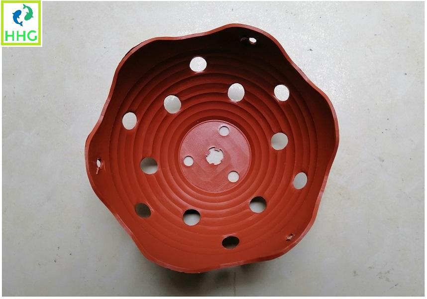 5 CHẬU GIẢ GỐM LƯỢN SÓNG TRỒNG LAN FI20
