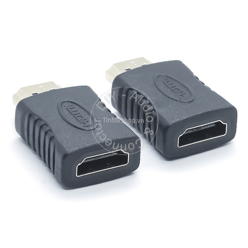 1 chiếc - Đầu đổi HDMI đực sang HDMI cái - Rắc cắm HDMI male to hdmi female adapter