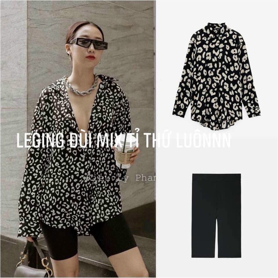 Quần legging ngố nâng mông siêu hot siêu đẹp