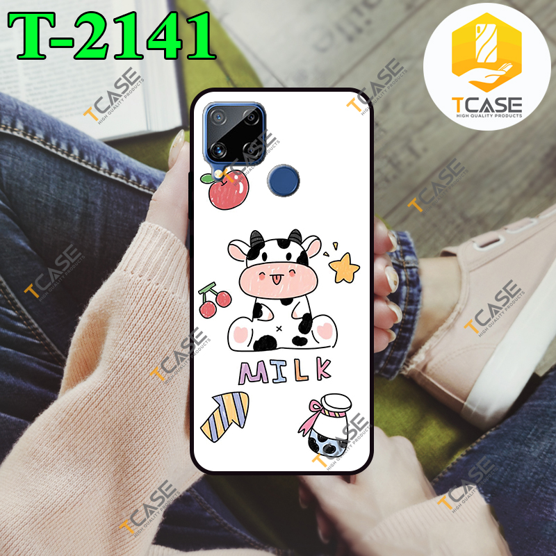 [HCM]Ốp lưng Realme C25s in hình Bò Sữa Phần A