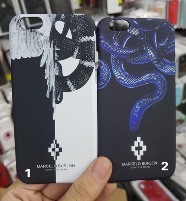 Ốp nhám HOT Marcelo Burlon Iphone đủ mã (26 mẫu)