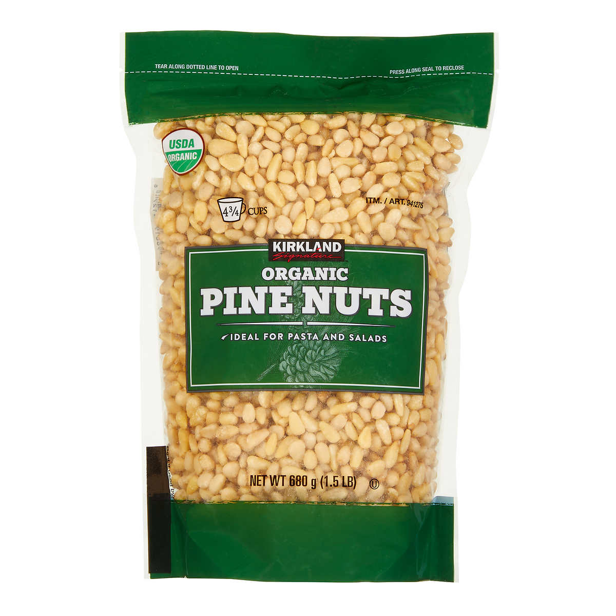 Kirkland Signature Organic Pine Nuts 680g