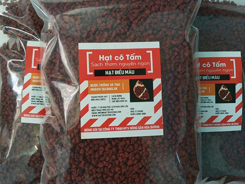 Hạt Điều Màu ( Hạt Cari) 500g