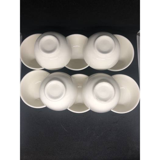 [HCM][COMBO 10 CÁI ] BỘ CHÉN SỨ HOA VĂN CAO CẤP - CHÉN SỨ TRÁNG MEN- TÔ VÀ CHÉN