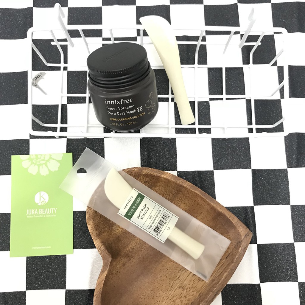[FREE SHIP]  Thanh lấy mặt nạ Innisfree Beauty Tool Soft Pack Spatula - [Juka Beauty Shop]