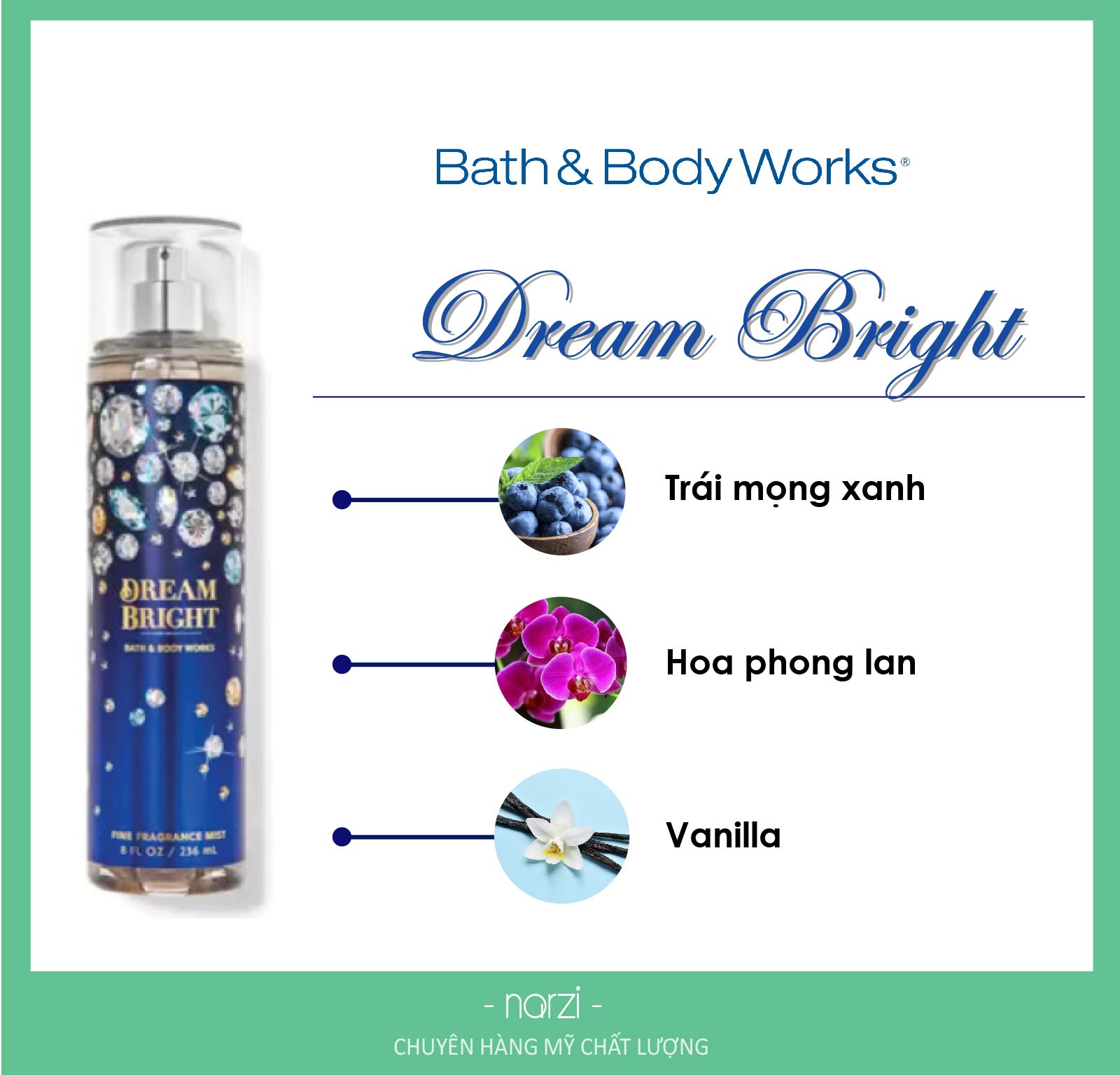 XỊT THƠM TOÀN THÂN BATH & BODY WORKS