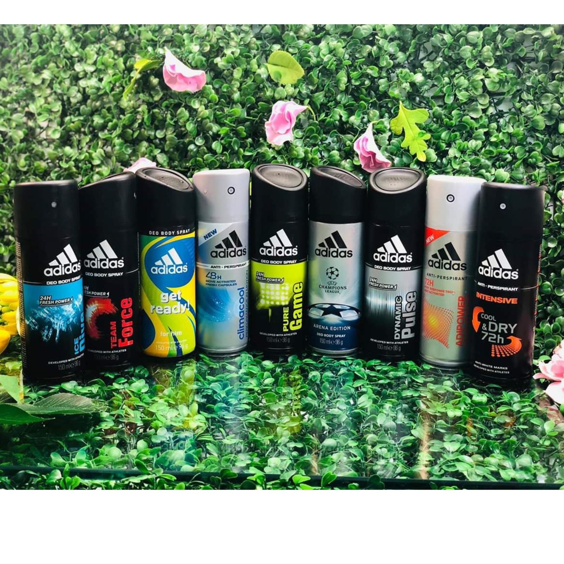 Combo 3 Chai xịt Khử Mùi Cho Nam Adidas - Dynamic Pulse 150ml