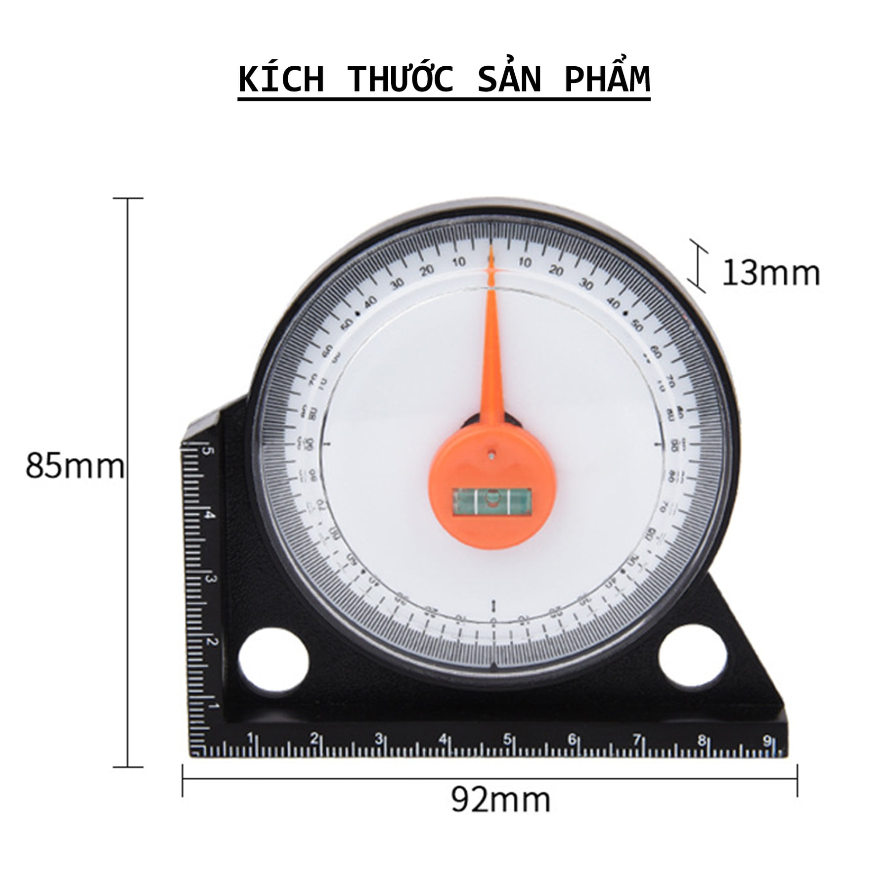 THƯỚC ĐO GÓC & LẤY CÂN BẰNG CÓ NAM CHÂM