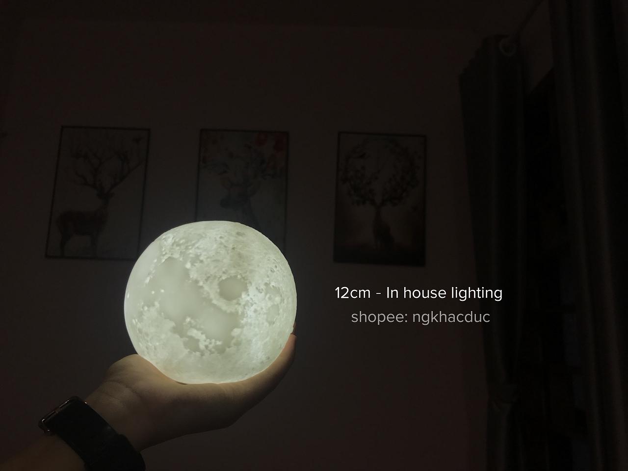 Đèn Ngủ Mặt Trăng Ver2019 size 12 - 15 - 17 - 20 - 24cm