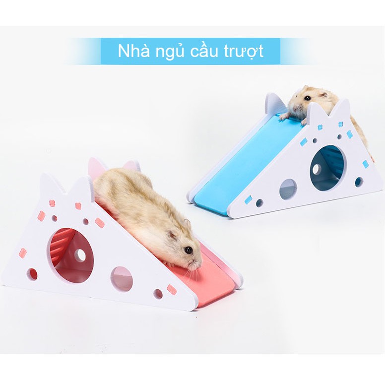 [Hoàn tiền 10%]Nhà ngủ cầu trượt Zoog cho Hamster