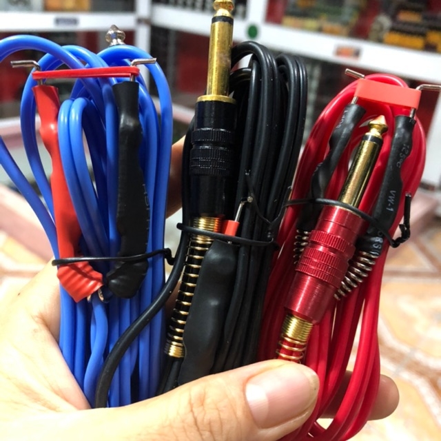 Dây móc Silicon của máy xăm ( phát màu Shop còn )