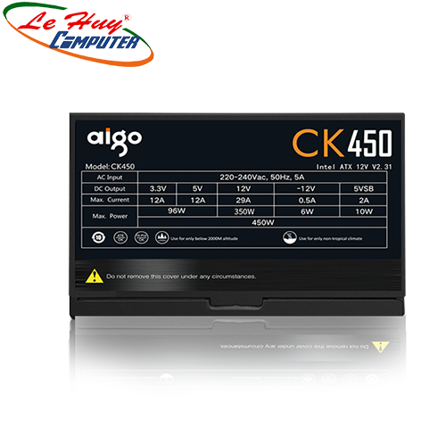 Nguồn máy tính AIGO MODEL CK450 PRO 450W
