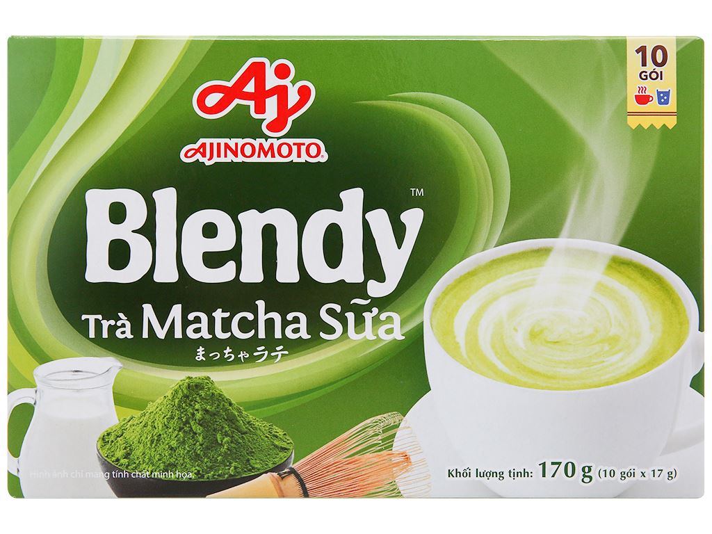 TRÀ SỮA MATCHA LATTE BAN CAFE HỘP 8 GÓI x 15GR - 70003